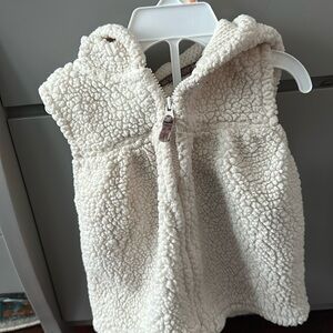 Baby winter vest jacket
